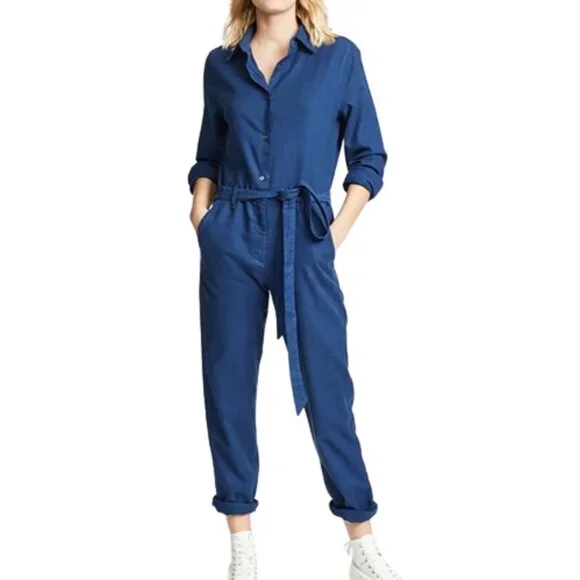 Baldwin Rosie utility style cotton blend jumpsuit - Picture 10 of 16